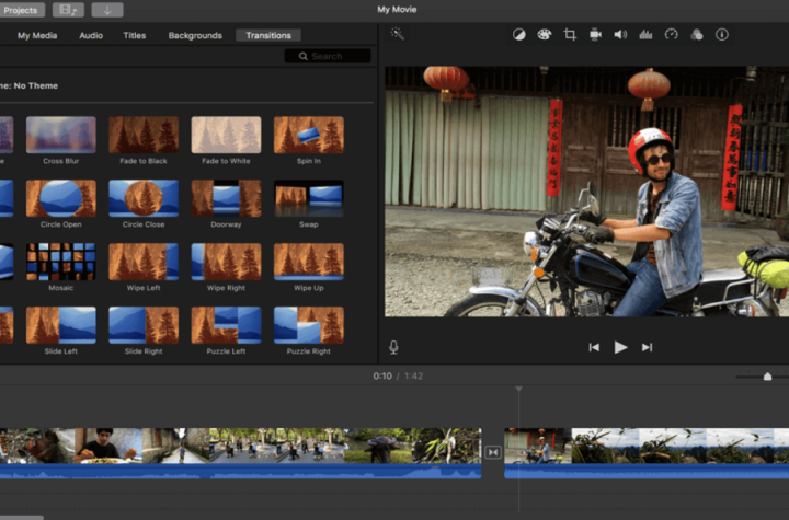 App per video